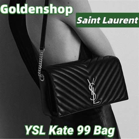 ysl chevron tote|YSL kate 99 bag.